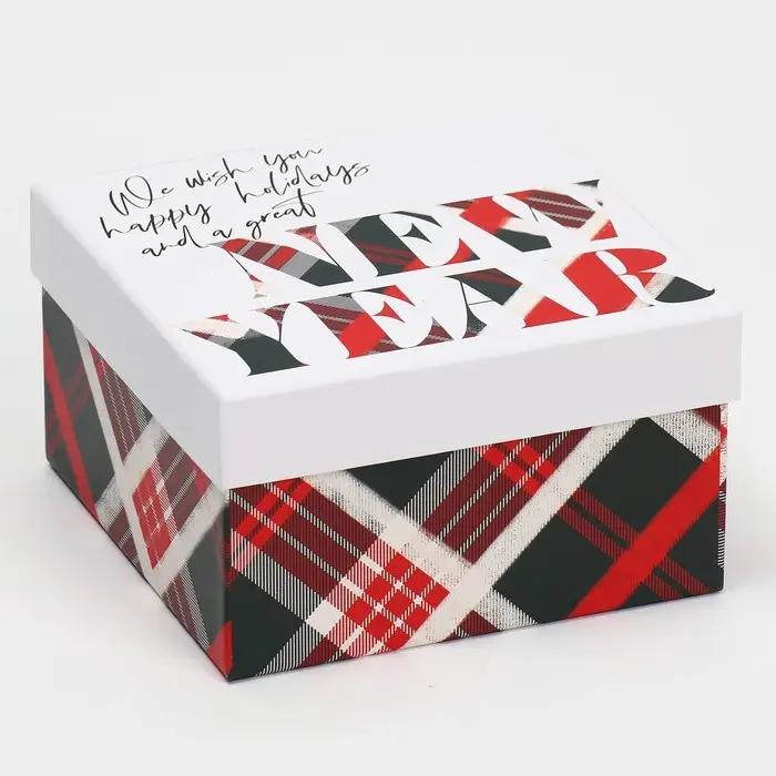 Набор подарочных коробок 6в1 «Тепла и уюта», 10 х 10 х 6 - 20 х 20 х 11 см, Новый год Набор подарочных коробок 6в1 «Тепла и уюта», 10 х 10 х 6 - 20 х 20 х 11 см, Новый год