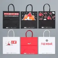 Набор новогодних пакетов &laquo;Это на Новый год&raquo;