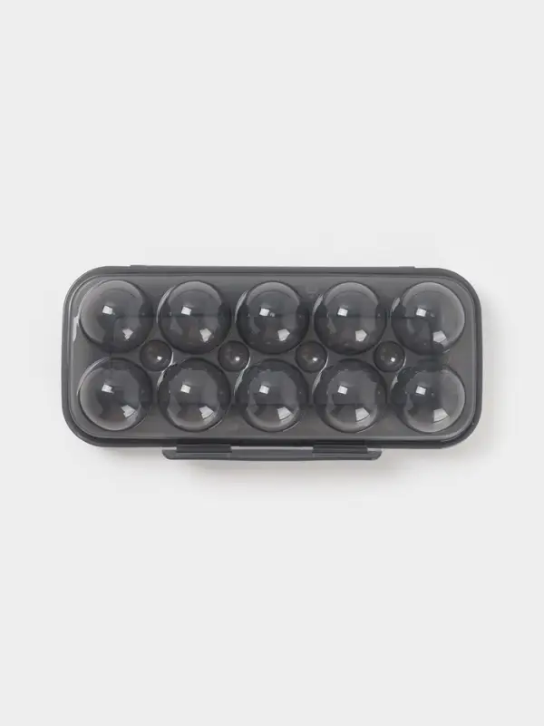 Контейнер для хранения яиц IDEA, 10 ячеек, 26.5&times;11.5&times;7 см, пластик, МИКС