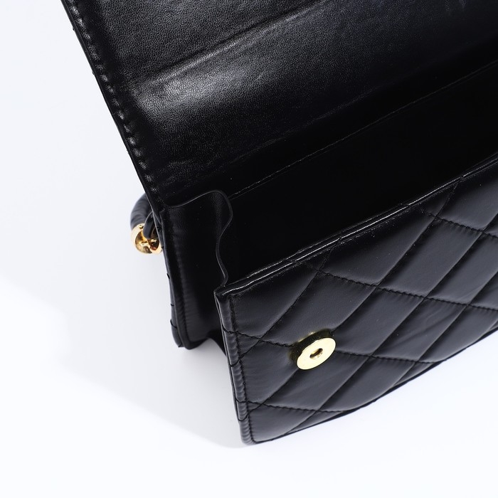 Сумка-мессенджер на магните, цвет чёрный Сумка-мессенджер на магните, цвет чёрный