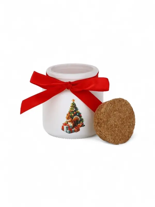 Ароматическая свеча в матовом стакане «Новогоднего уюта и тепла», аромат мандарин Ароматическая свеча в матовом стакане «Новогоднего уюта и тепла», аромат мандарин