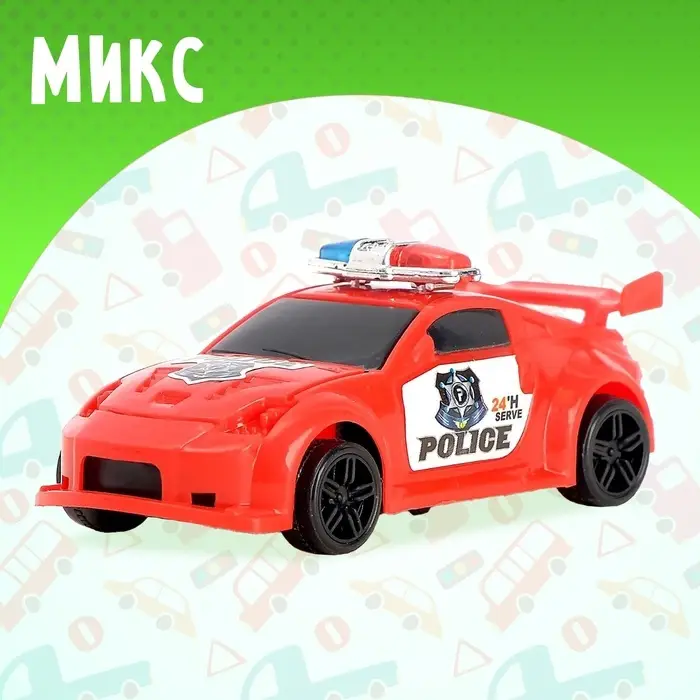 Машина «Дорожный патруль», МИКС Машина «Дорожный патруль», МИКС