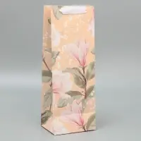 Пакет подарочный под бутылку, упаковка, &laquo;Воспитателю&raquo;, 35&times;13&times;10 см