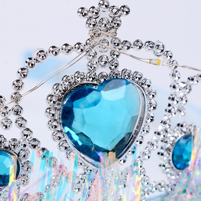 Корона «Эльза» световая, цвета МИКС Корона «Эльза» световая, цвета МИКС