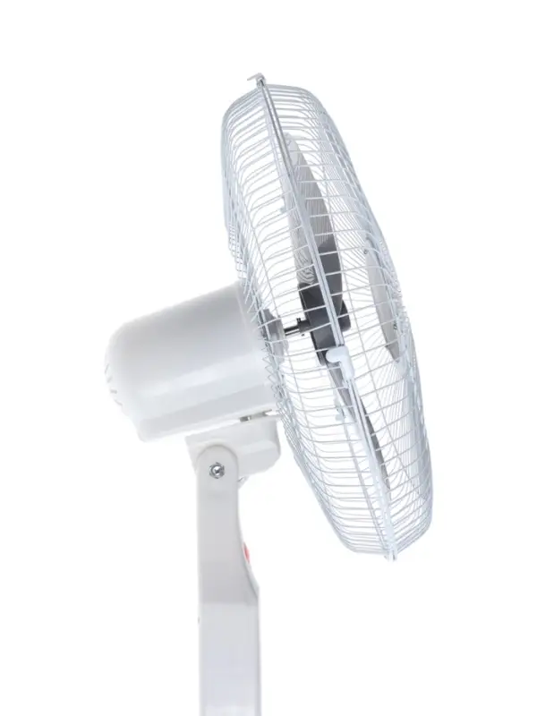 Вентилятор напольный Sakura SA-16G, осевой, 40 Вт, 40 см, 3 режима, таймер, с пультом, бело-серый