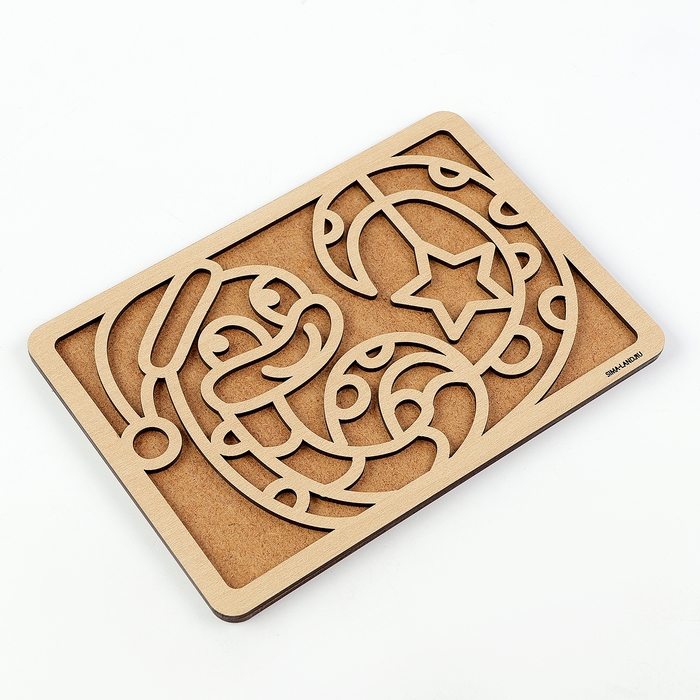 Аппликация пластилином на новый год «Змея в шапочке», новогодний набор для творчества, символ года 2025 Аппликация пластилином на новый год «Змея в шапочке», новогодний набор для творчества, символ года 2025