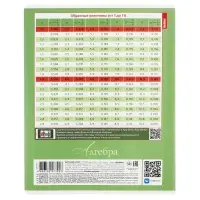 Тетрадь 48 листов в клетку &laquo;Буквица&raquo; Алгебра, белые листы