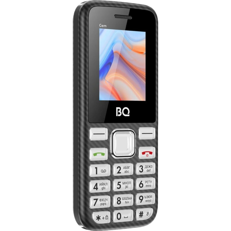 Мобильный телефон BQ 1860 Gem Black (чёрный) (без СЗУ)