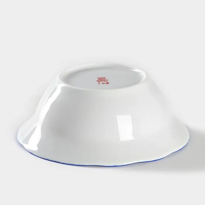 Салатник Добрушский завод &laquo;Гуси&raquo;, 300 мл, d=14 см, фарфор, белый