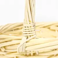 Набор корзин 3 шт ИВА 42x38x15 37х29x13 31х24x12 см ПЛЕТ ручка h=20/18/16 см