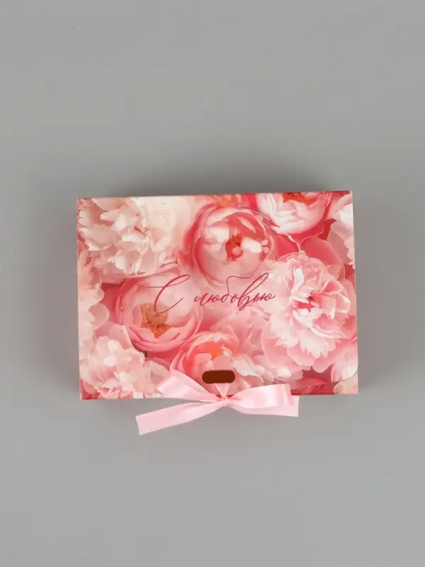Коробка складная &laquo;С Любовью&raquo;, 16,5 х 12 х 5 см