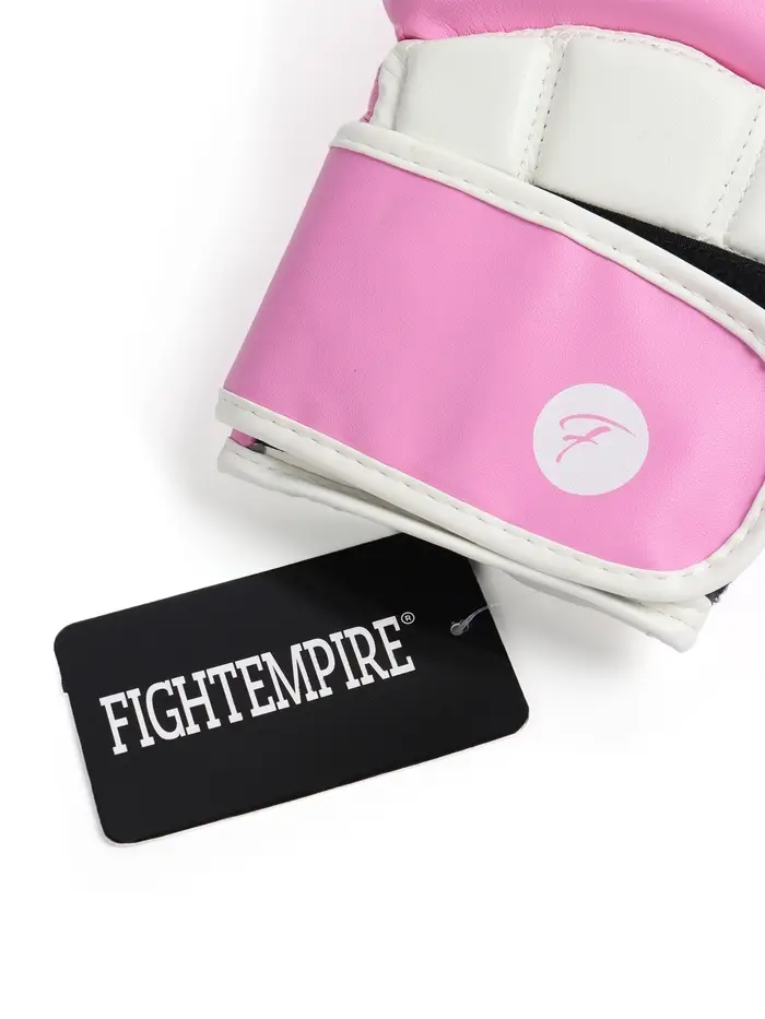 Боксерские перчатки FIGHT EMPIRE, ROSY, розовые, размер 8 oz
