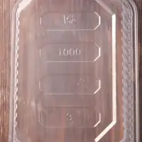 Контейнер одноразовый &laquo;Юпласт&raquo;, пластик, 1 л, 18.6&times;13.2&times;6.4 см, прозрачный