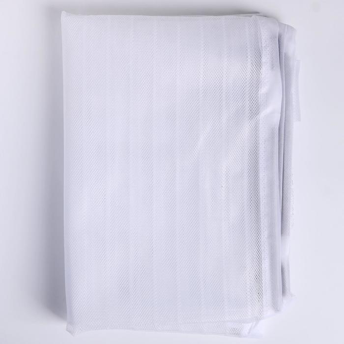 Сетка антимоскитная для дверей, 100 × 210 см, на магнитах, цвет белый Сетка антимоскитная для дверей, 100 × 210 см, на магнитах, цвет белый