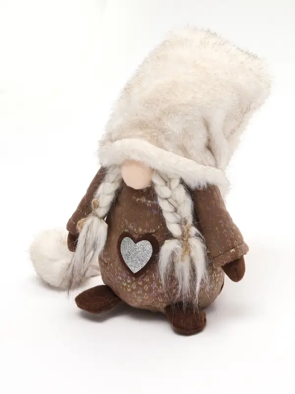 Игрушка новогодняя &laquo;Бабулька в норковом колпаке&raquo;, 14&times;13&times;46 см