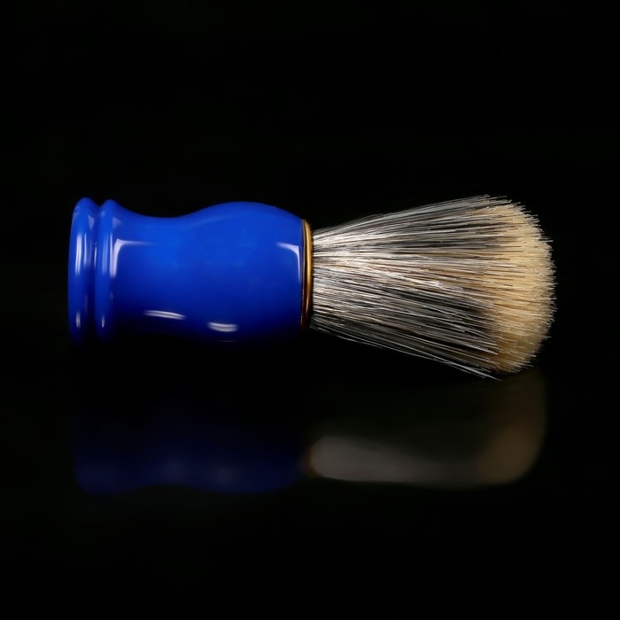 Помазок для бритья, пластиковый, цвет МИКС Помазок для бритья, пластиковый, цвет МИКС