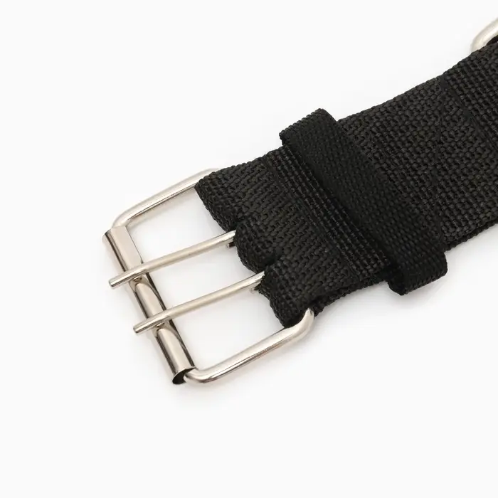 Ошейник, 80&times;4.9 см, ОШ 65-75 см, четырёхслойный, полиэстер, чёрный