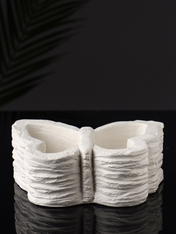 Фигурное кашпо  Фигурное кашпо " Бабочка" 13х9х6 см