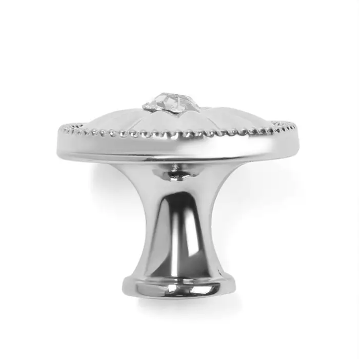 Ручка кнопка ТУНДРА РК116GP, цвет хром Ручка кнопка ТУНДРА РК116GP, цвет хром