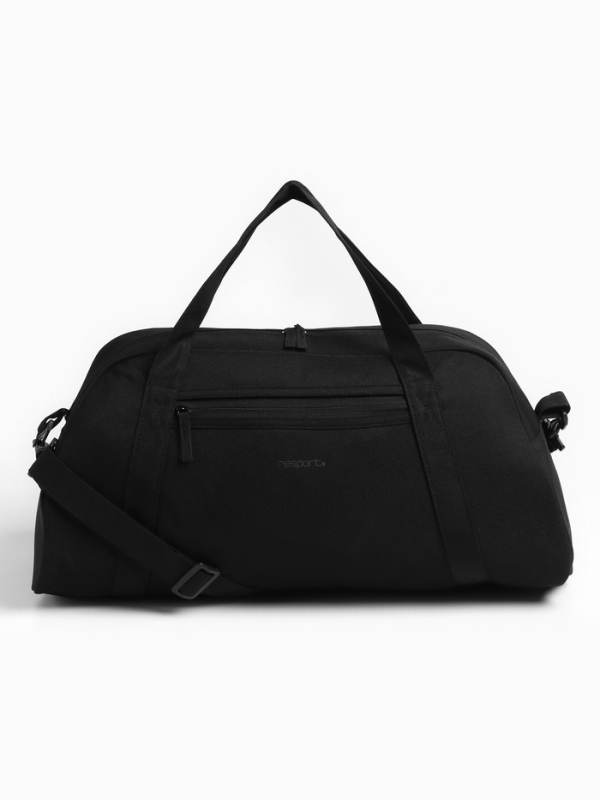 Сумка спортивная на молнии, размер универсальный, цвет черный