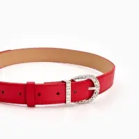 Ремень жен 05-01-02-01, Июнь2509, 3*0,3*110 см, без винта, пряж металл, 1 прокол, красный Ремень жен 05-01-02-01, Июнь2509, 3*0,3*110 см, без винта, пряж металл, 1 прокол, красный