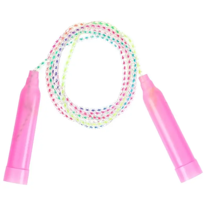 Скакалка «Радуга», 2,2 м, цвета МИКС Скакалка «Радуга», 2,2 м, цвета МИКС