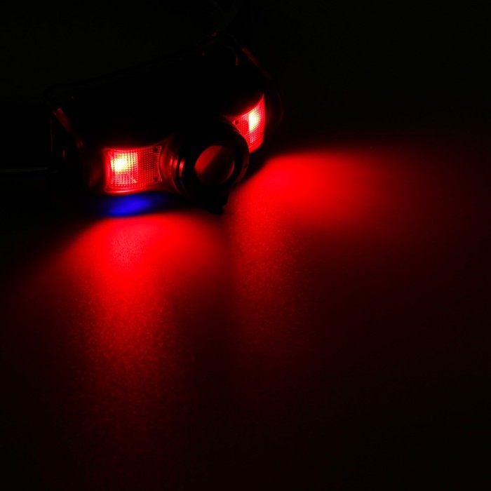 Фонарь налобный аккумуляторный 7 Вт, 1200 мАч, 210 лм, 5 ч работы, zoom, индикатор заряда Фонарь налобный аккумуляторный 7 Вт, 1200 мАч, 210 лм, 5 ч работы, zoom, индикатор заряда