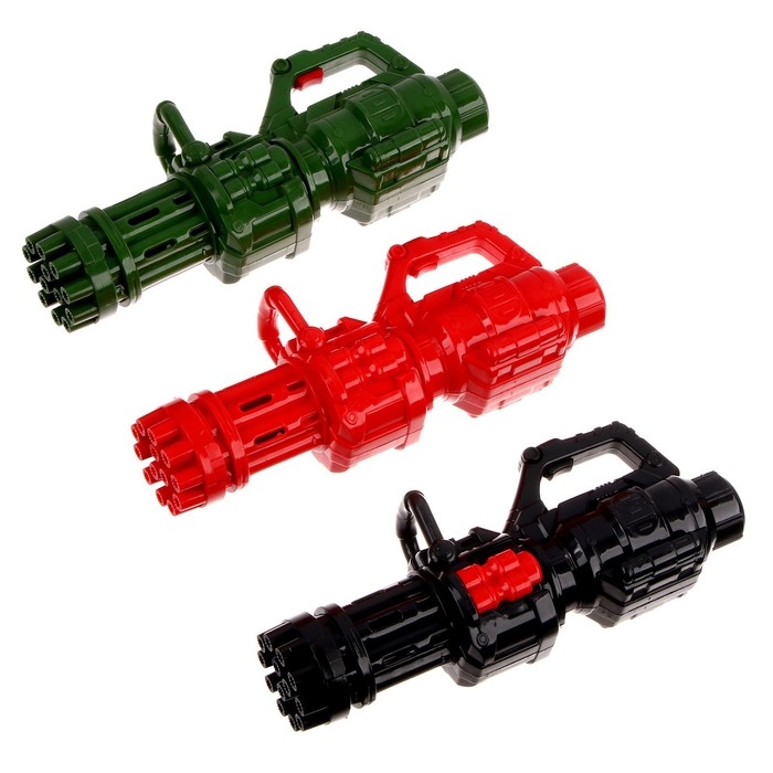 Детский генератор мыльных пузырей «Бластер» МИКС