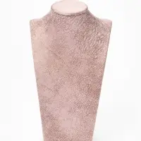 Бюст для украшений QF, 14.5&times;9&times;24.5, h=24.5 см, розовый