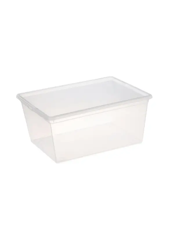 Ящик для хранения 10 л  цвет: прозрачно-матовый Ящик для хранения 10 л  цвет: прозрачно-матовый