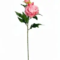 Цветы искусственные &laquo;Пион дуо&raquo;, 12&times;60 см, розовые