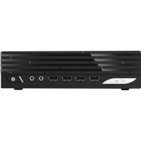 Неттоп MSI PRO DP21 13M-604XRU,i3 13100, 8Гб, SSD 512Гб, UHD, Wi-fi, BT, noOS, чёрный