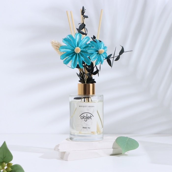 Диффузор ароматический Диффузор ароматический "Dried flowers", 120 мл, вестин белый чай