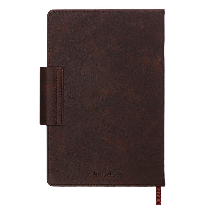 Ежедневник недатированный, А5, 140л, клетка, обл.кожзам, на кнопке, Серый/коричневый Ежедневник недатированный, А5, 140л, клетка, обл.кожзам, на кнопке, Серый/коричневый