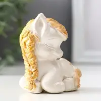 Фигурка &laquo;Пони с косой&raquo;, 6.5&times;6&times;4 см, перламутр