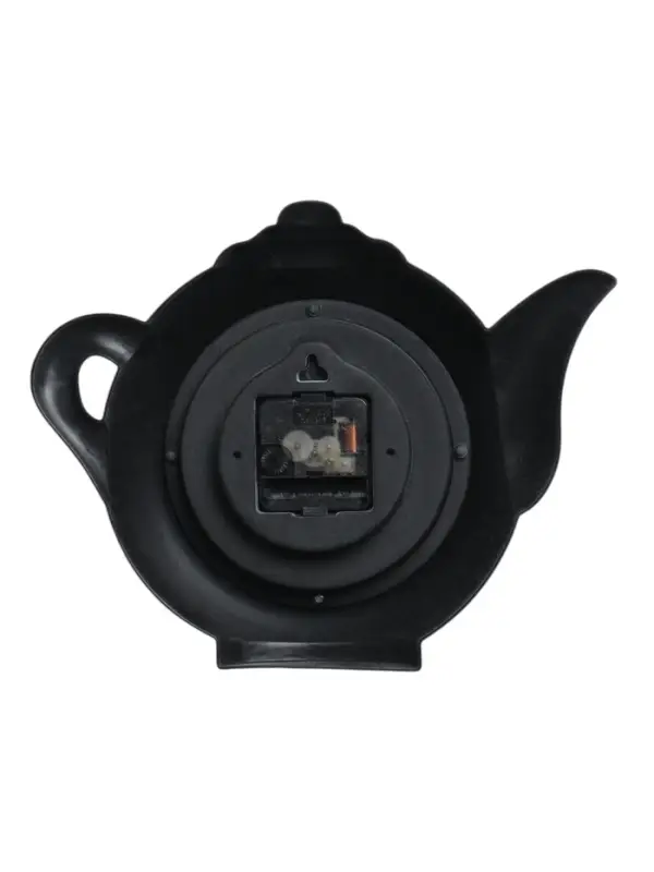 Часы настенные интерьерные, &laquo;Чайник&raquo;, дискретный ход, d=13 см, 30&times;23 см, белые, от батарейки 1&times;АА