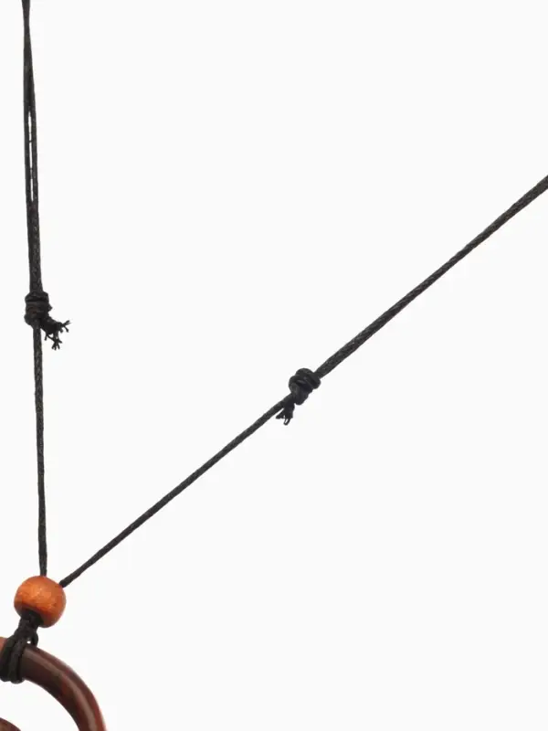 Кулон &laquo;Спираль&raquo;, дерево соно