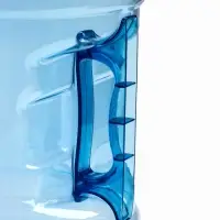 Бутыль для кулера, 18.9 л, ПЭТ, многооборотная, с ручкой, 2 пробки