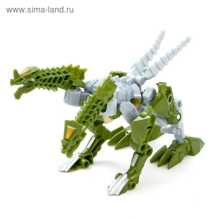 Робот «Динобот», трансформируется, 5 видов, собирается в 1 робота