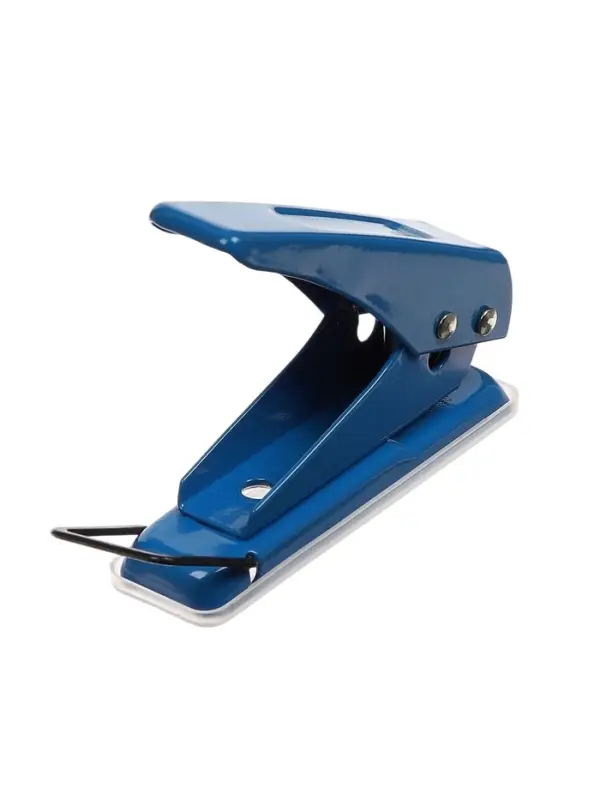 Дырокол на 1 отверстие до 10 листов металл, МИКС