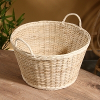 Корзина для белья, 44х44х31 см, ротанг