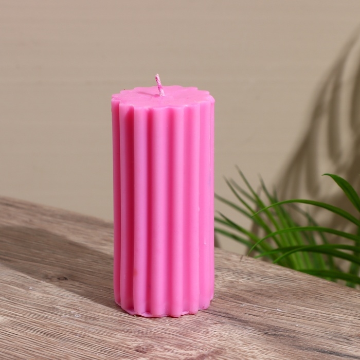 Свеча  Свеча "Колонна" 5х5х10 см, соевый воск