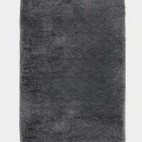 Коврик Savanna, 40&times;60 см, ворс 2 см, микрофибра, тёмно-серый