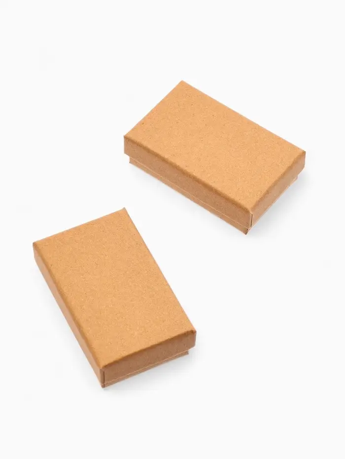 Набор короборчек подарочных 6 шт. под набор "Крафт", 5*8 см, цвет бежевый (10901374)