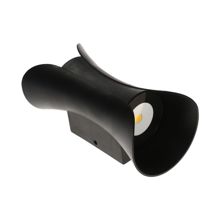 Светильник фасадный «Элегант», FSD-051, 10 Вт, 3000К, 1 луч, IP65, 220 В, пластик, черный Светильник фасадный «Элегант», FSD-051, 10 Вт, 3000К, 1 луч, IP65, 220 В, пластик, черный