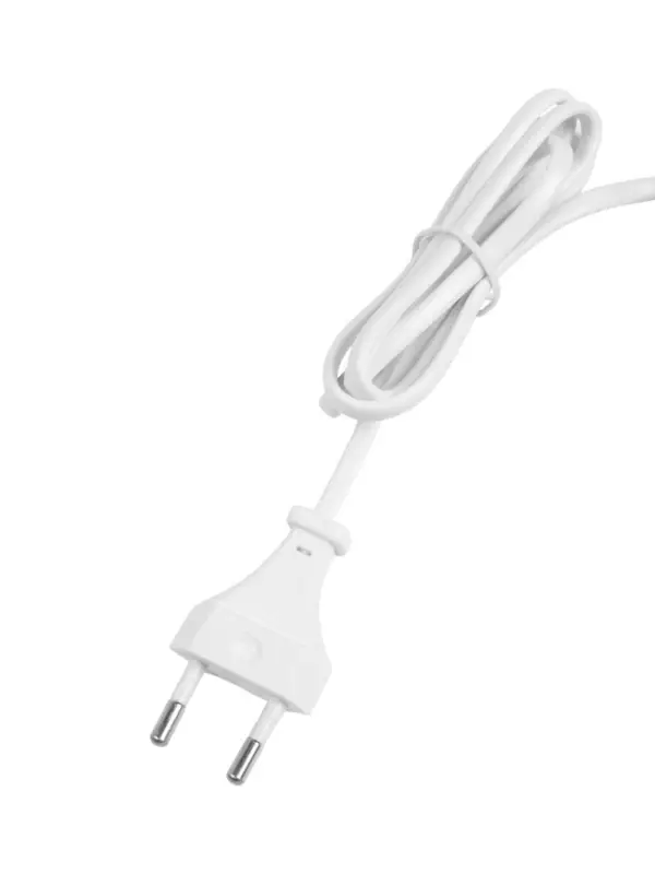 Зарядное устройство USB, 4 порта, встроенный кабель Type-C, держатель для телефона, провод 1 м, белый