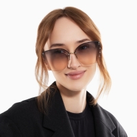 Очки солнцезащитные uv 400, дужка 14.5 см, ширина 13.7 см, линза 5.5×6.1 см