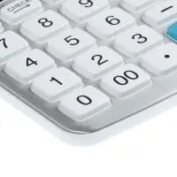 Калькулятор настольный 12-разрядный CT-980W, корпус серебристый