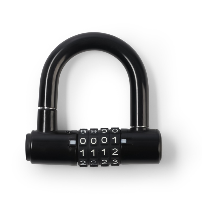 Замок навесной велосипедный 88х88 мм внешний, 51х47 мм внутр, кодовый замок Замок навесной велосипедный 88х88 мм внешний, 51х47 мм внутр, кодовый замок