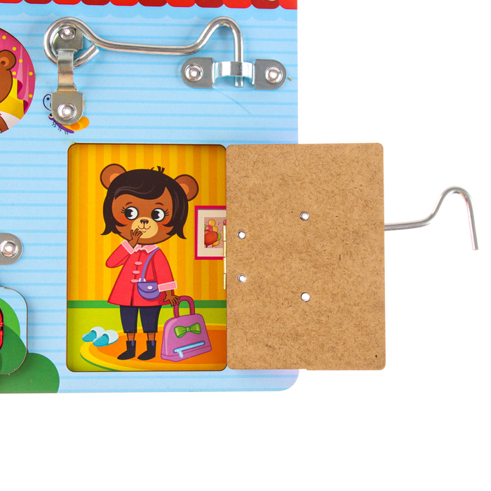 Бизиборд «Весёлый дом» Бизиборд «Весёлый дом»